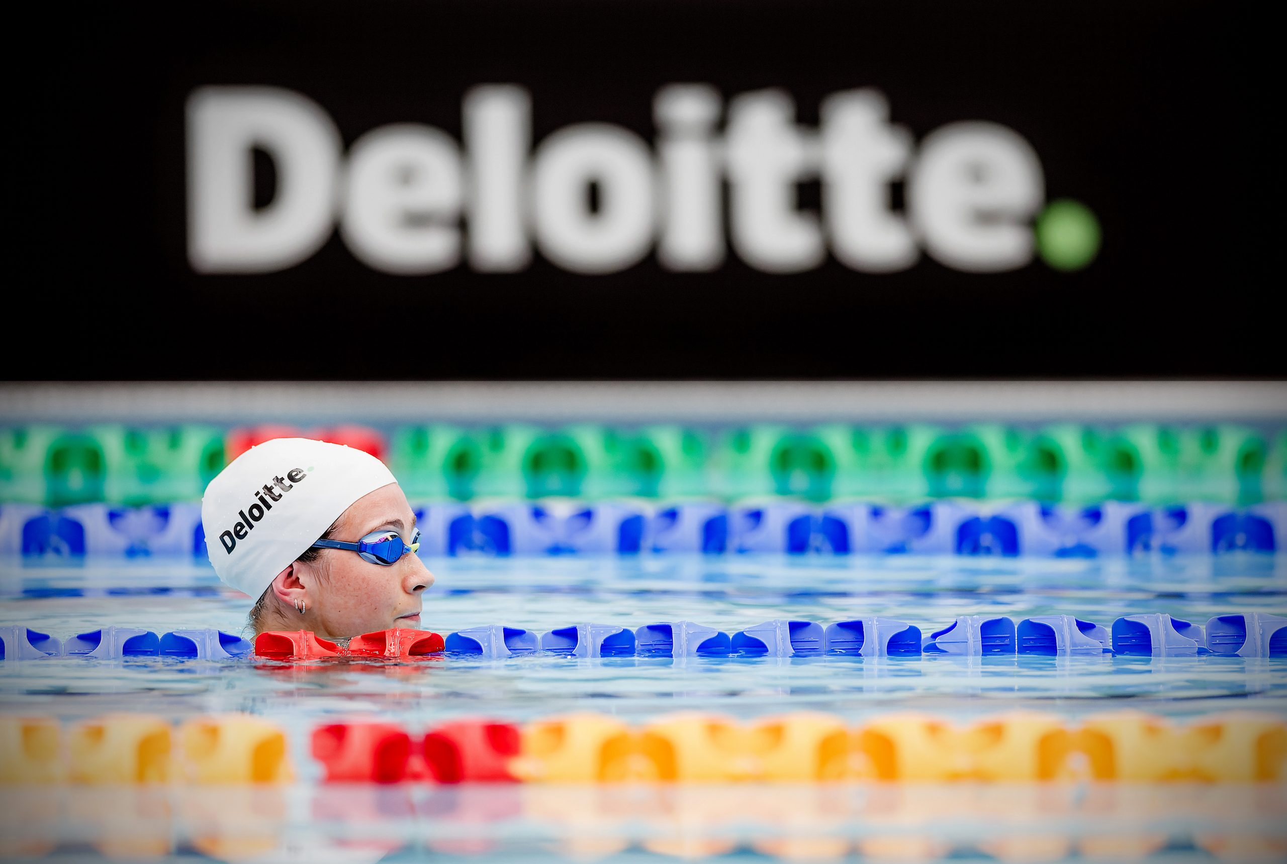 REPRO FREE ***PRESS RELEASE NO REPRODUCTION FEE*** EDITORIAL USE ONLY
Deloitte And Swim Ireland Announce A Multi-Year Sponsorship 8/4/2026
Ahead of the 2026 Irish Open Swimming Championships, Swim Ireland and Deloitte are delighted to announce a new multi-year sponsorship that will support the Swim Ireland Performance team on the road to LA 2028.
Pictured is Róisín Ní Ríain
Mandatory Credit ©INPHO/James Crombie