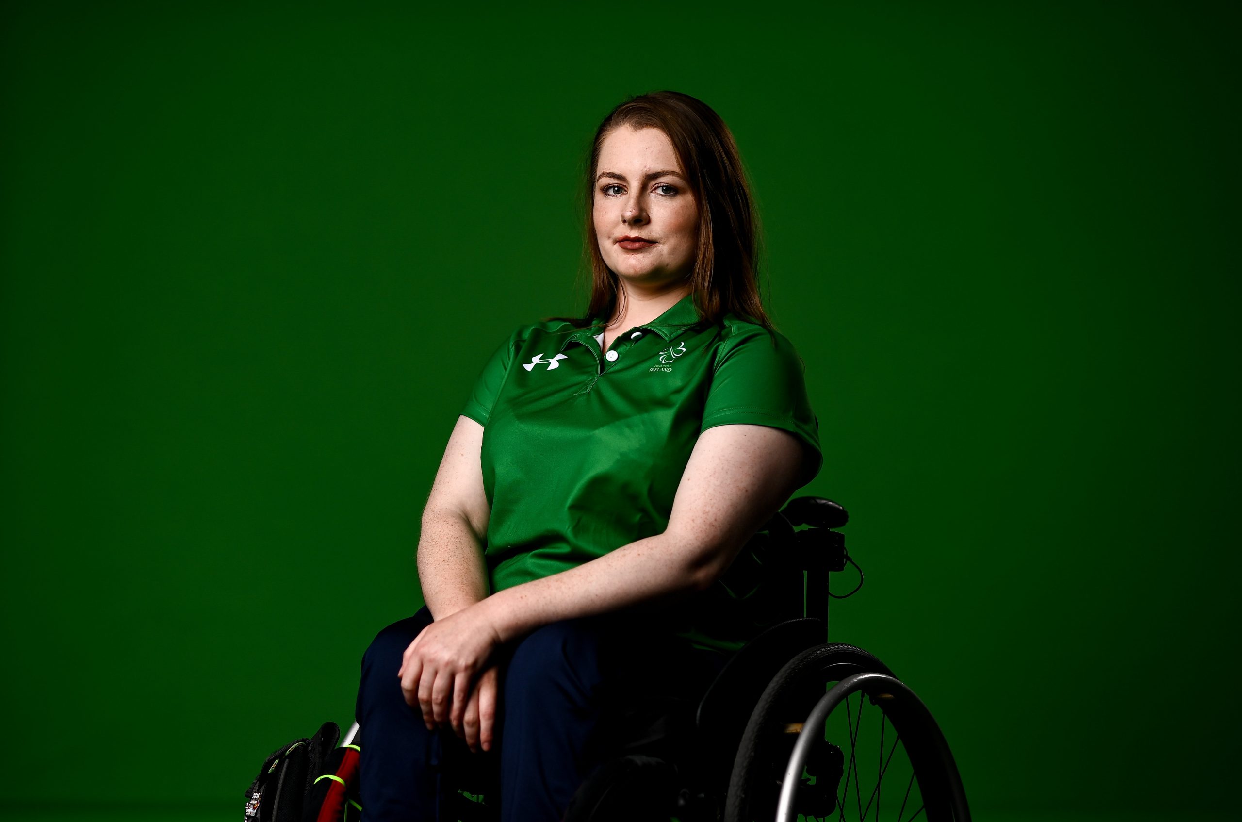 21 July 2021; Archer Kerrie Leonard at the National Sports Campus Conference Centre, Abbotstown in Dublin. Photo by David Fitzgerald/Sportsfile *** NO REPRODUCTION FEE ***