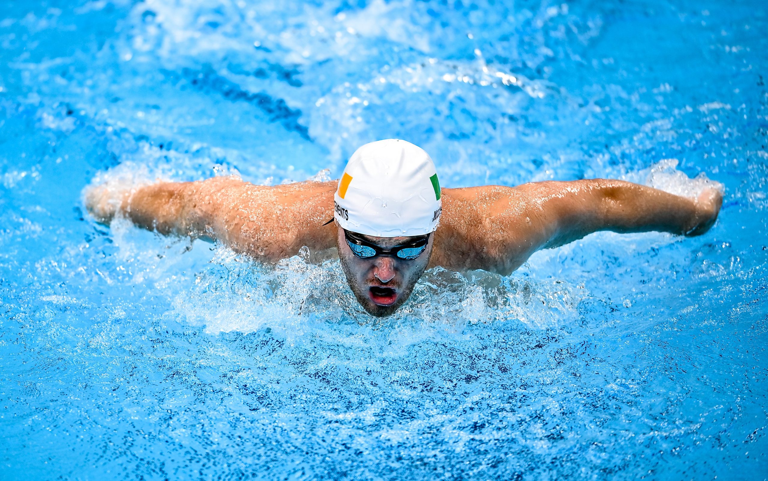 23 August 2021; Barry McClements of Ireland during a training session at the Tokyo Aquatics centre prior to the start of the Tokyo 2020 Paralympic Games in Tokyo, Japan. Photo by David Fitzgerald/Sportsfile *** NO REPRODUCTION FEE ***