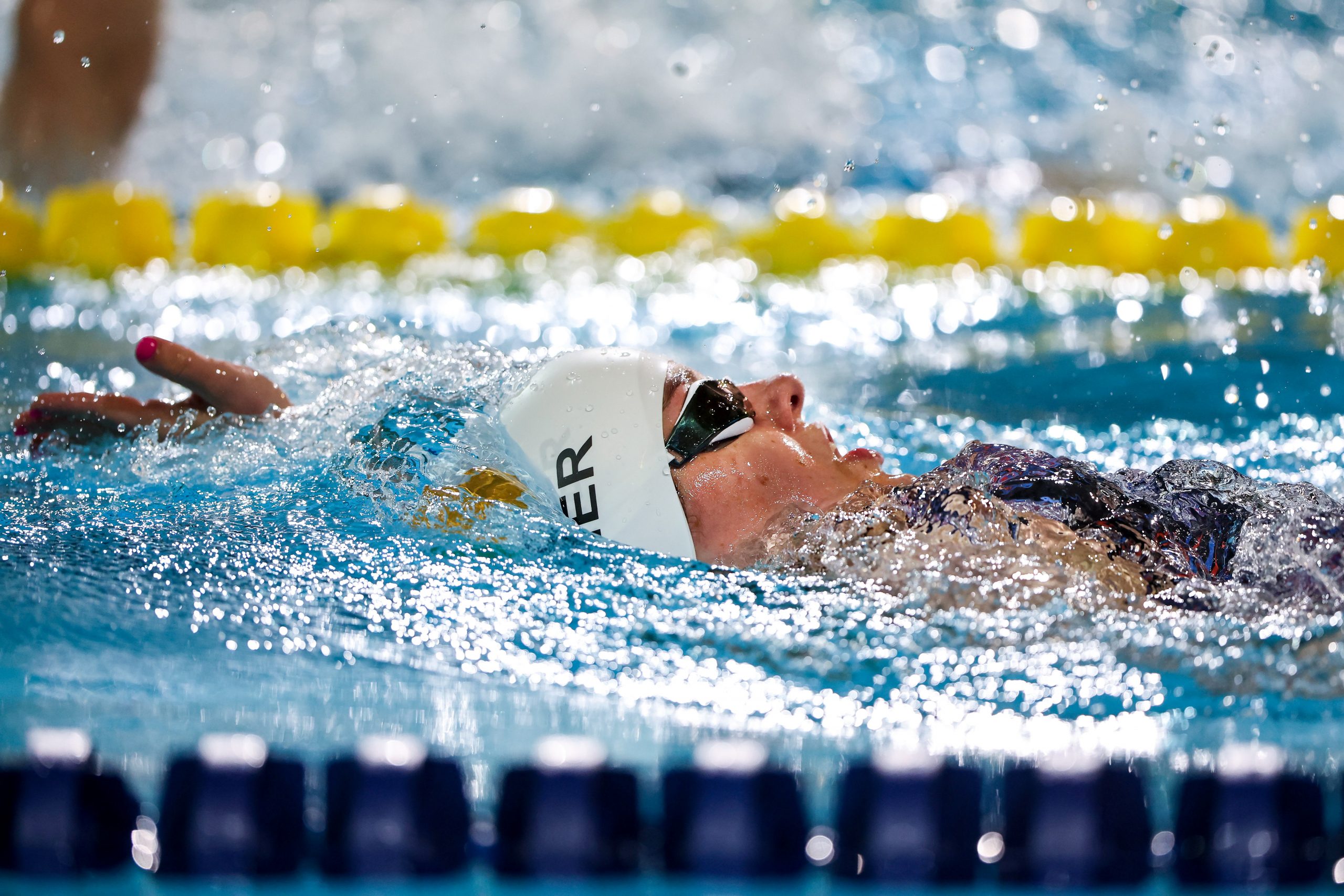 14 June 2022; Nicole Turner of Ireland in action during the heats of the 200m individual medley SM6 class on day three of the 2022 World Para Swimming Championships at the Complexo de Piscinas Olímpicas do Funchal in Madeira, Portugal. Photo by Ian MacNicol/Sportsfile *** NO REPRODUCTION FEE ***