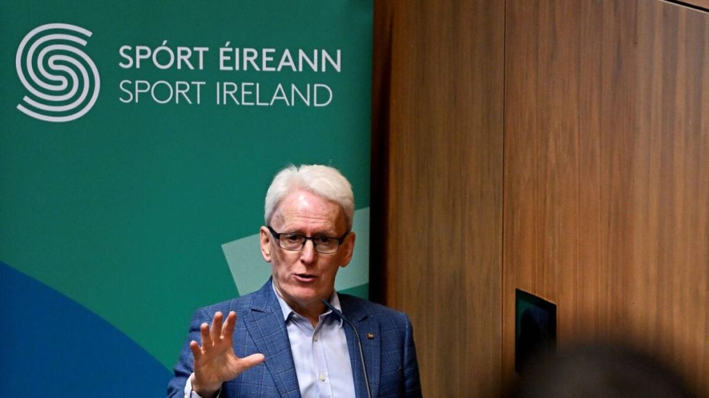 Man speaking at podium