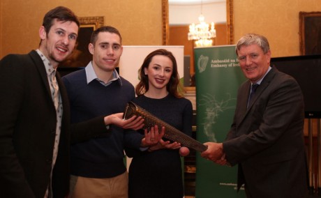 Elite Irish athlete Ellen Keane gave a powerful insight into life as a Paralympic star to a packed room in the Irish Embassy in London on Tuesday evening.